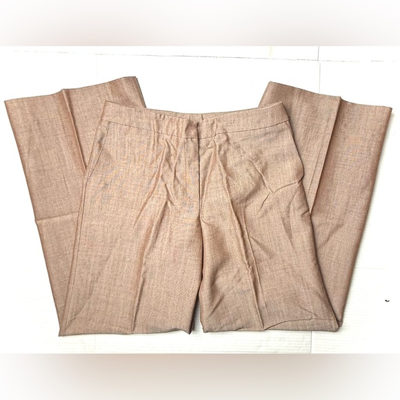 Barneys New York Pants - Vintage Barney’s New York Italian Women’s 44 / 10 Tan Beige Dress Pants Wool 90s